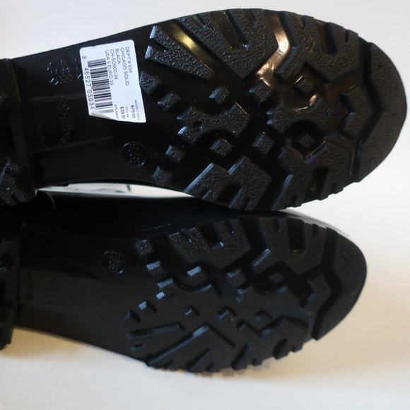 NWOB WOMENS DAV CHICAGO SOLID BLACK WEATHERPROOF BOOTIES 9 * - Picture 10 of 10